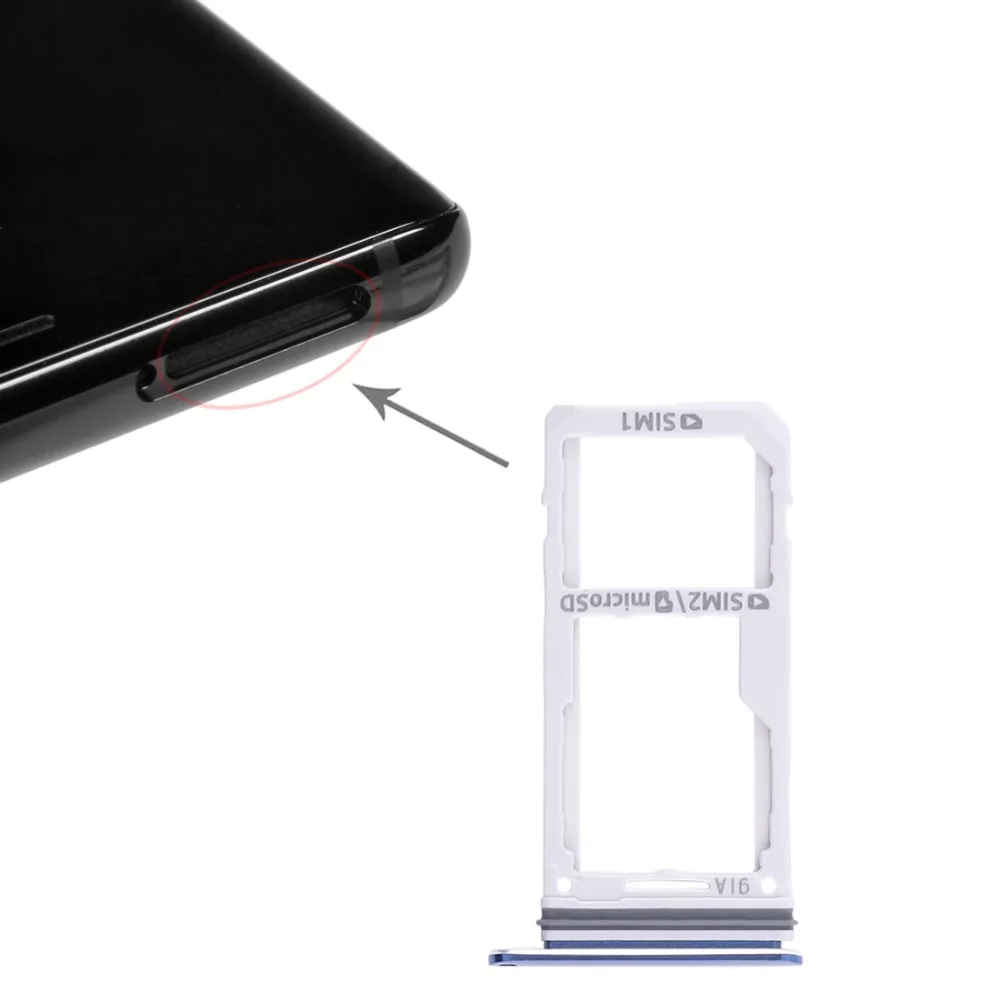 IPartsBuy 2 sim-карты лоток/микро лоток для карт SD Galaxy Note 8 | Мобильные телефоны и