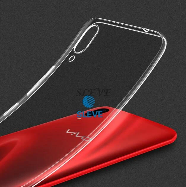 Чехол для Vivo V11 ультратонкий прозрачный мягкий чехол из термополиуретана и