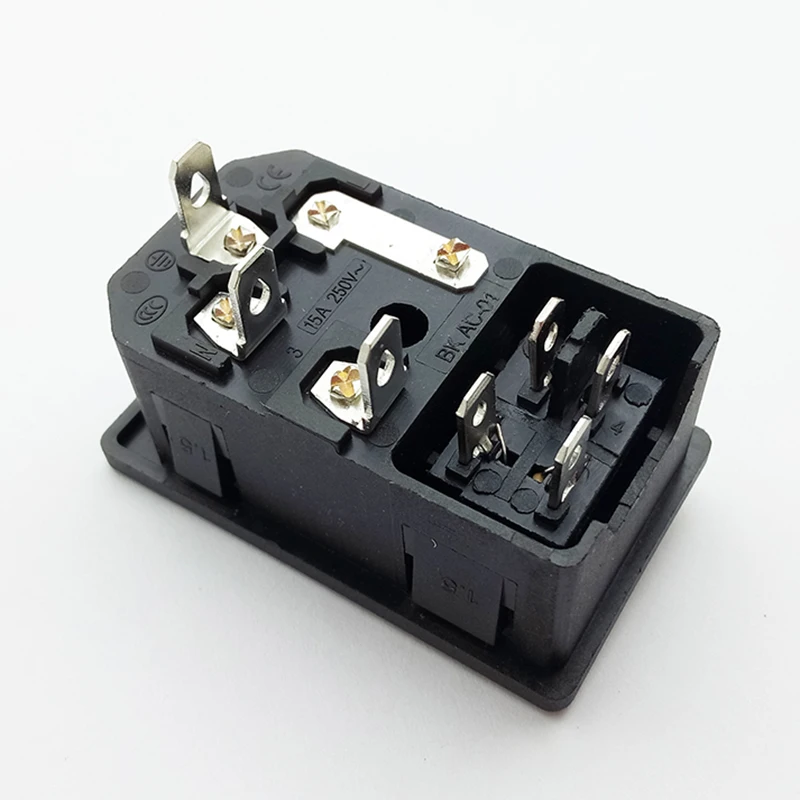 4 шт. переключатель питания и разъем розетки предохранители 5A/10A 250V Клавишные