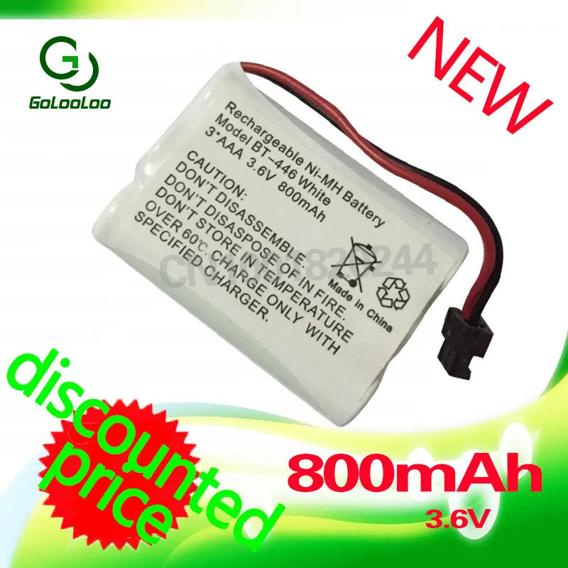 Совершенно новый 3 6 В 800 мАч Ni-MH аккумулятор для фототехники BT-446 BT1005 DCT646 TRU446 BP-446