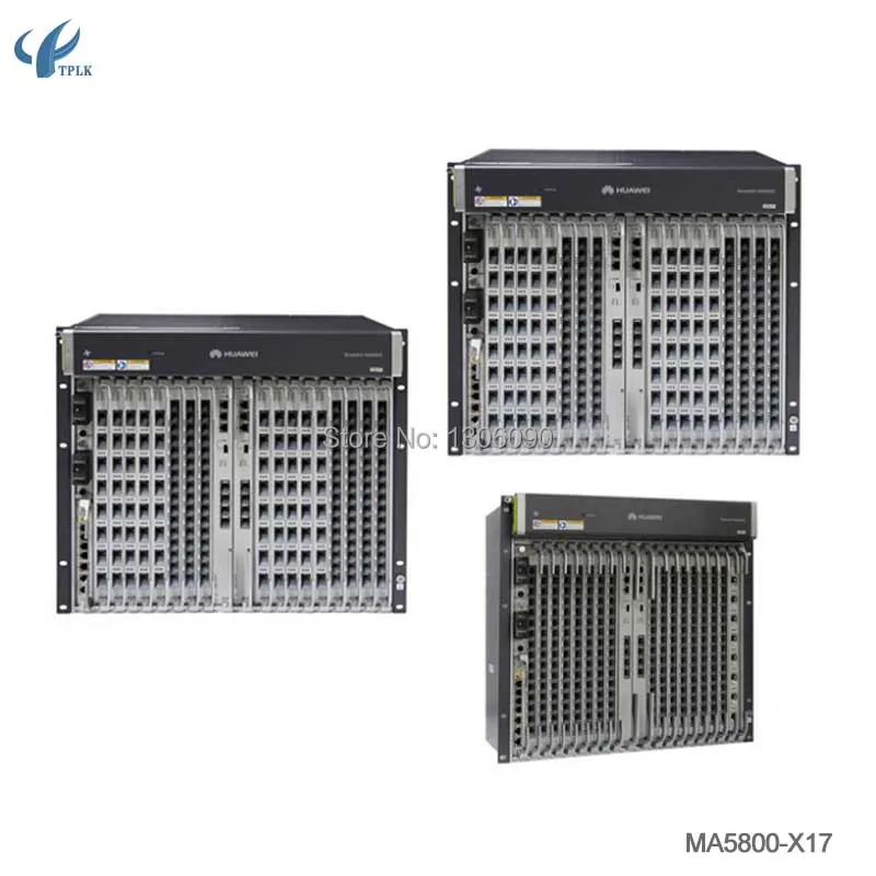 21 дюймов SmartAX ma5800 x17 серии OLT новый оригинальный Huawei ma5800t 10GE FTTH EPON GPON opitcal линии