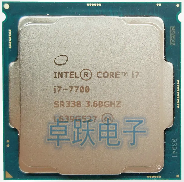 Процессор Intel Core 7 series I7 7700 CPU LGA 1151 14 нанометров четырехъядерный процессор|processor