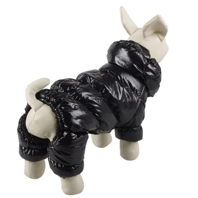 Комбинезон для собаки теплый спортивный костюм куртка щенка пальто зимняя