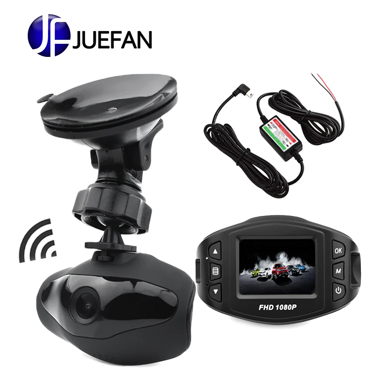 Новинка JUEFAN Y1 Novatek 96658 Автомобильный видеорегистратор Full HD 1080P 140 широкоугольная
