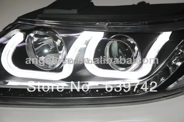 2009 2013 год Sorento светодиодсветодиодный U образные фары Angel Eyes для KIA LDV1|eyes angel|led angel