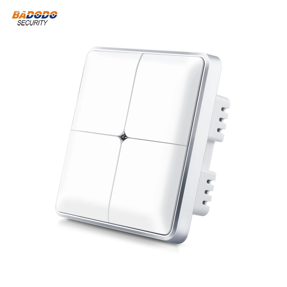 Умный настенный светильник Terncy Zigbee, переключатель 1~ 4 банды, переключатель вкл/выкл, светильник 86x86 мм, поддержка Apple HomeKit(необходимо работать с шлюзом