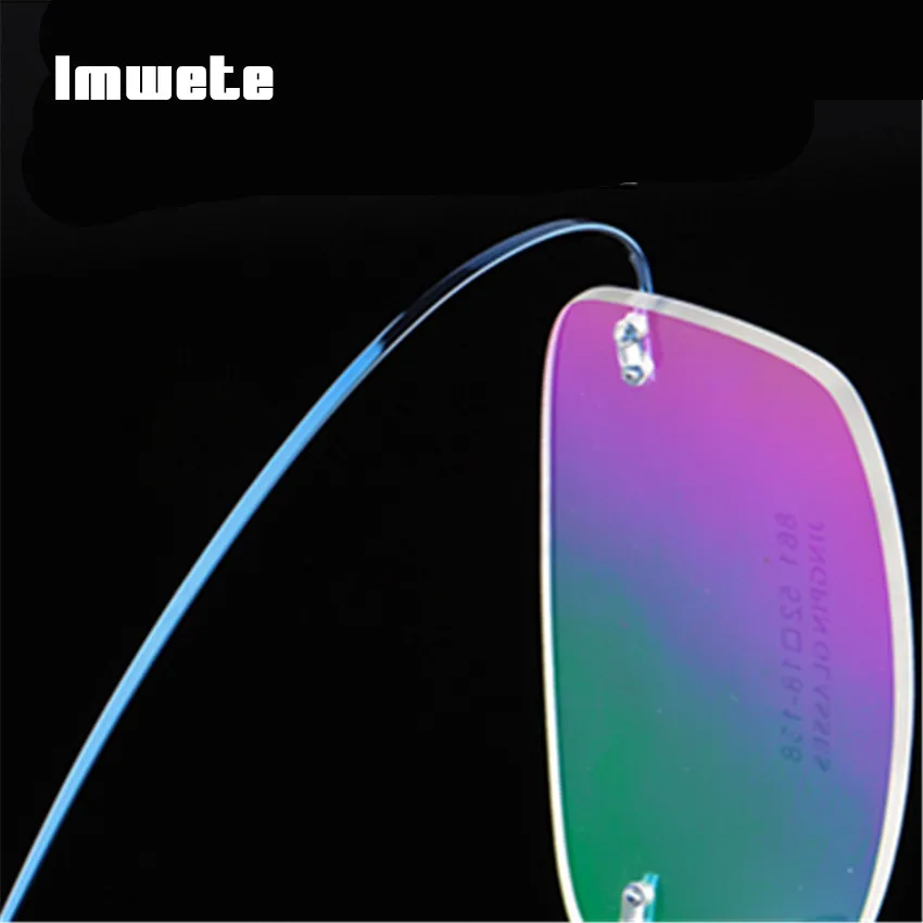 Титановые оправы для очков Imwete Гибкая оптическая оправа без очки оправы|Мужские