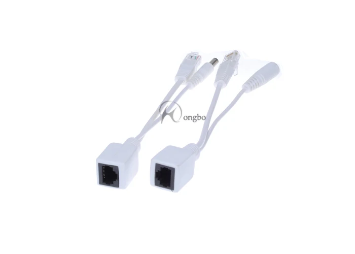 Блок питания по Ethernet Пассивный POE сплиттер инжектор адаптер комплект кабелей