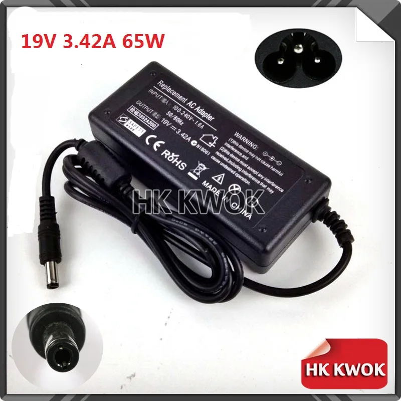 Зарядное устройство для ноутбука 19 в 5 А 2 * мм|laptop charger|ac adapter charger19v 3.42a |