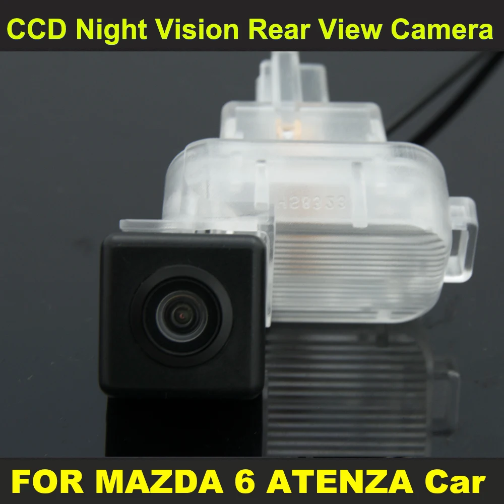 Автомобильная камера заднего вида с ночным видением CCD для MAZDA 6 ATENZA|car rear view reverse|car