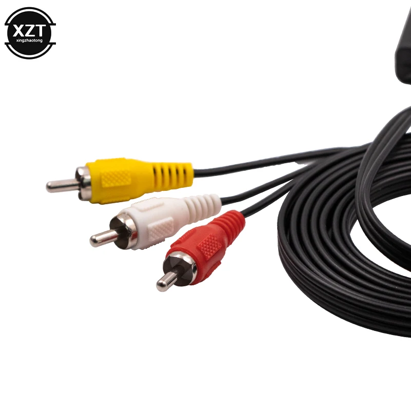 1 8 м AV TV RCA видео аудио кабель для SNES игровой куб nasud n64/64 SFC 2 аксессуар | Электроника