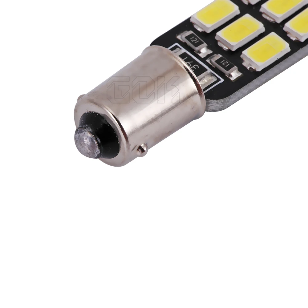 Автомобильная светодиодная лампа Canbus BA9S 194 T4W Ba9s 12smd 5630 5730 без ошибок 2 шт./лот |