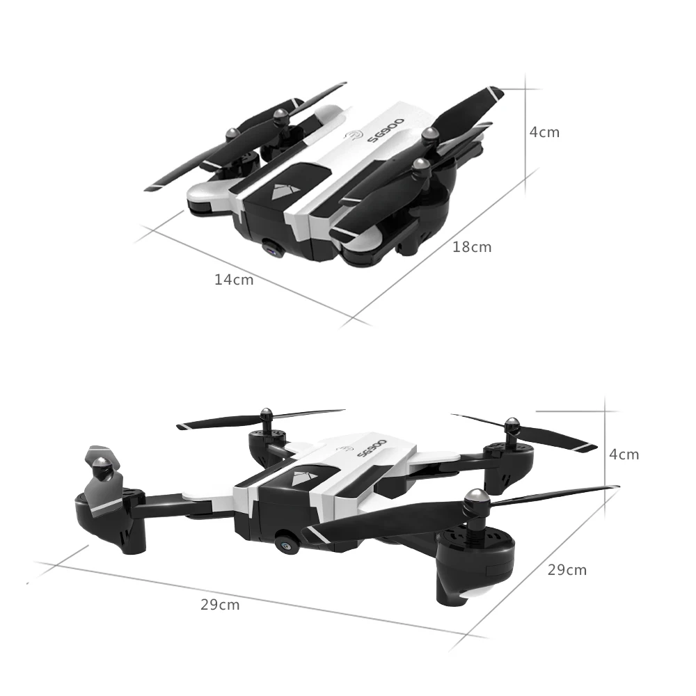 SG900 Радиоуправляемый Дрон с камерой 720 P RC Квадрокоптер Wifi FPV оптический поток позиционирования жестов Contorl Следуйте за мной высота удержания складной