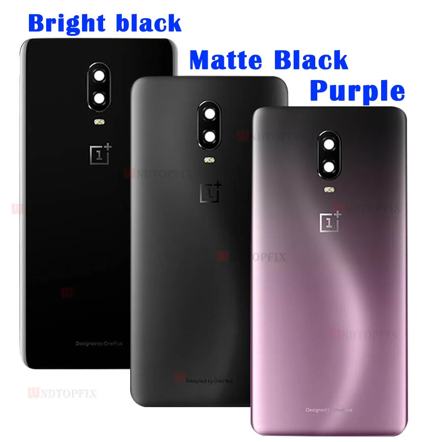 Защитное стекло 3D для OnePlus 6 задняя крышка аккумулятора Oneplus 6T чехол 1 + с линзами