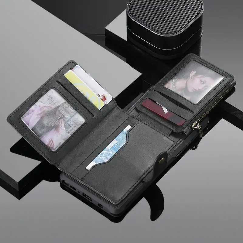 Кошелек на молнии для Coque samsung Note9 чехол откидная крышка samsung Galaxy Note 9 чехол 8 Note8 оболочка для samsung Note 10 Plus 5G чехол
