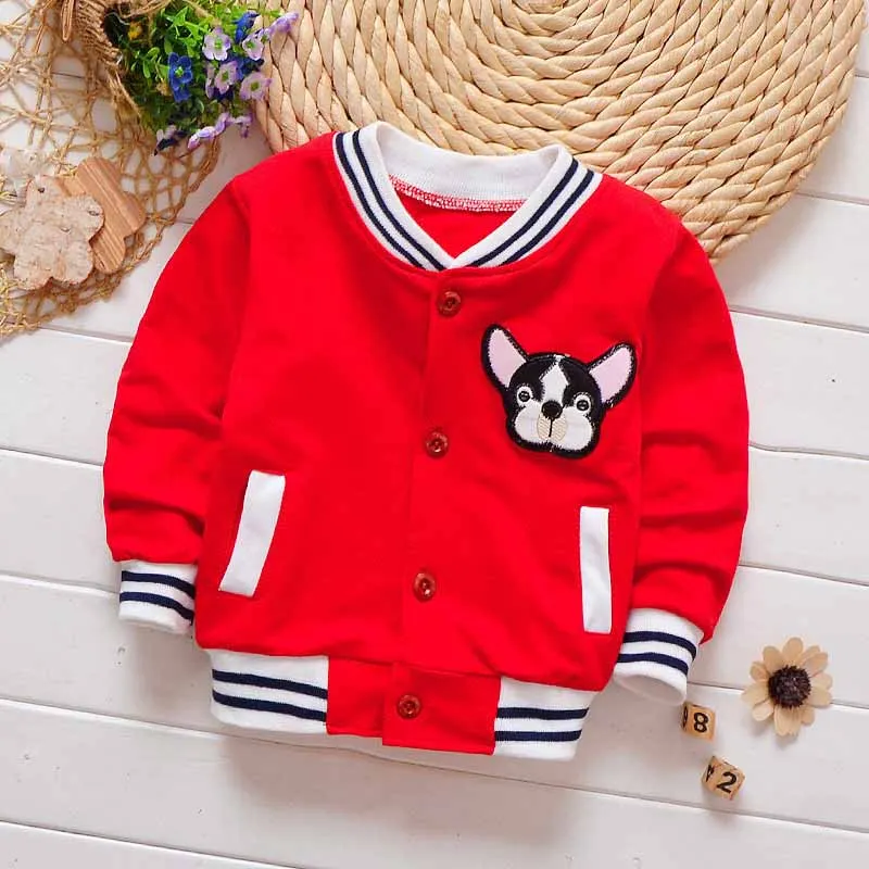 BibiCola/Одежда для маленьких мальчиков куртка повседневная Весенняя верхняя одежда