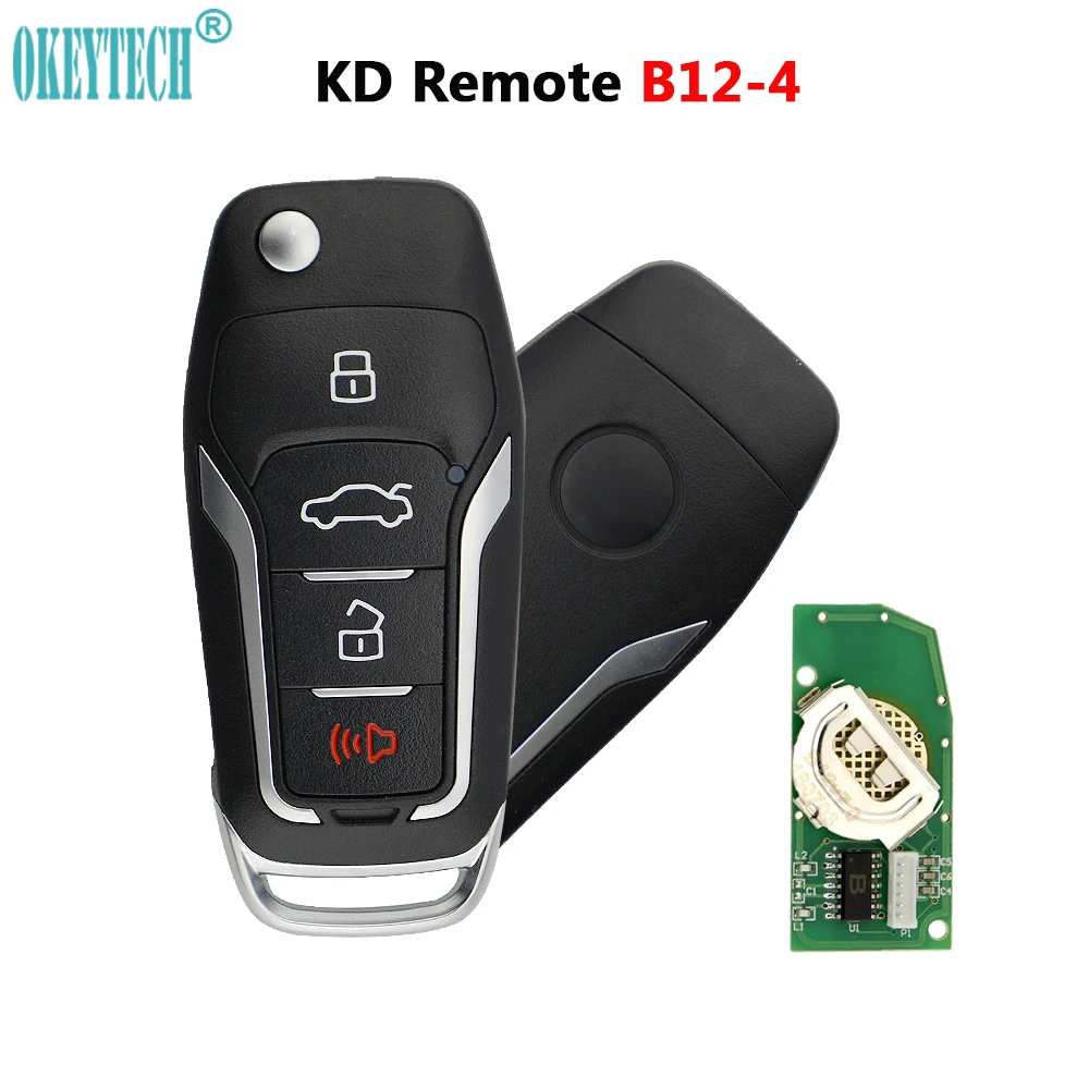 OkeyTech KEYDIY оригинальный KD B12 3/4 Пульт дистанционного управления ключ F Стиль для