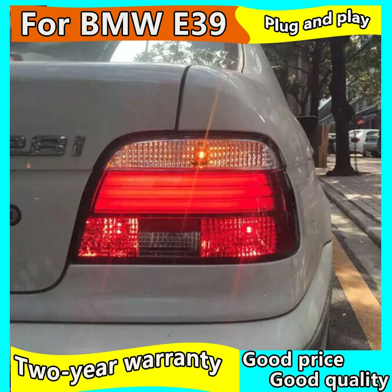 Задняя часть автомобиля светильник для BMW E39 Светодиодные ленты хвост s задний