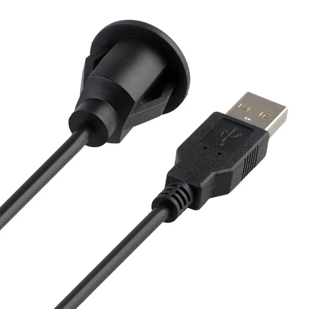 Lonleap USB M/F в автомобиль тире монтажная панель установка AUX удлинитель адаптер