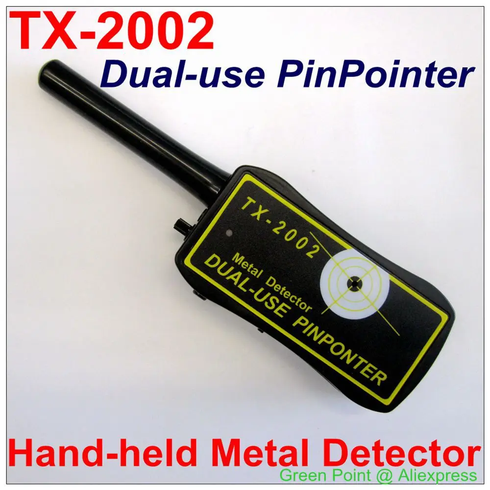 TX 2002 ручной детектор металла Профессиональный двойного назначения Pinpointer