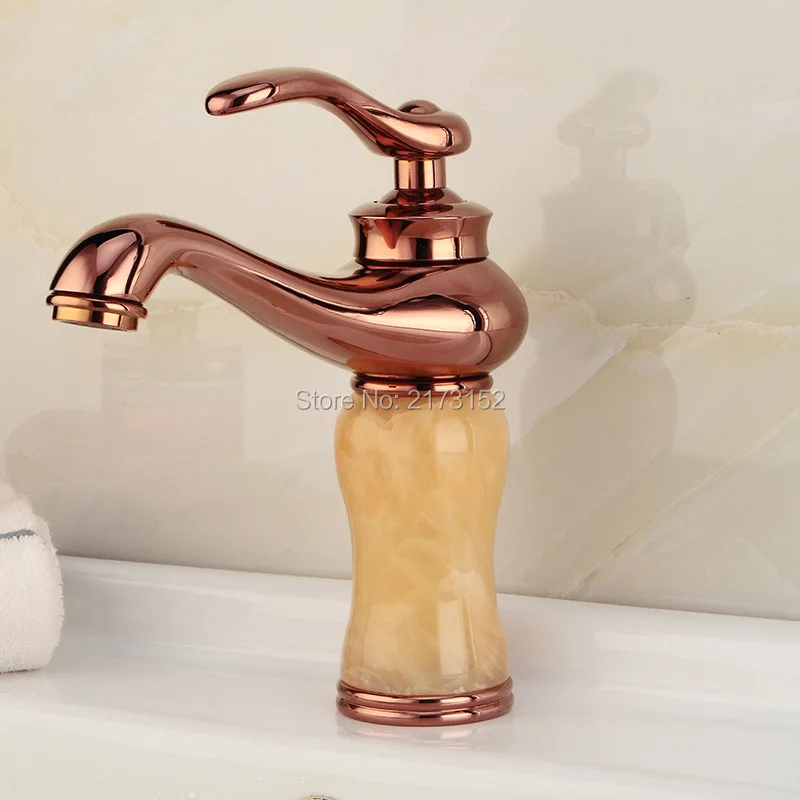 Бесплатная доставка роскошный позолоченный мраморный смеситель для раковины