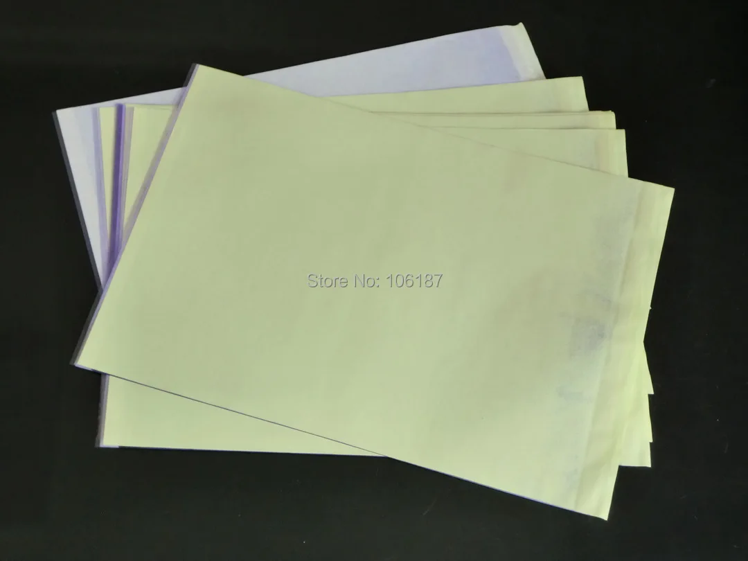 10 шт. переводной татуировки Бумага дух мастер тату трафарет копировальная машина