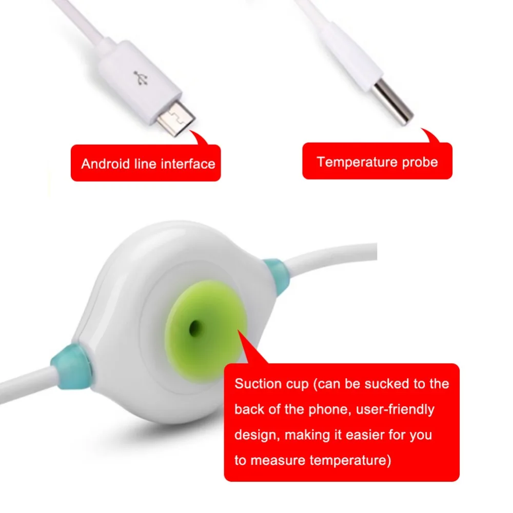 Мини USB электронный термометр и гигрометр мобильный телефонный термометр для телефонов Android с интерфейсом USB OTG