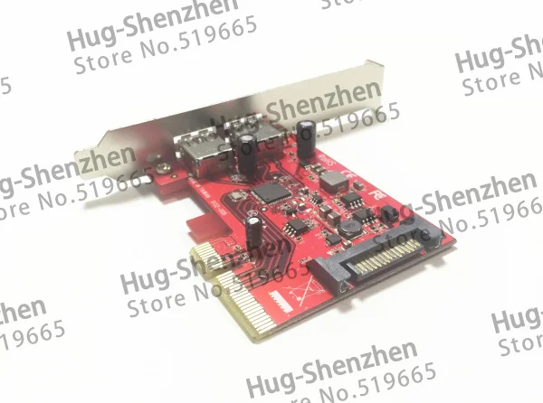 Высококачественная двойная USB 3 1 PCI экспресс-карта памяти от USB3.1 Gen2 10 Гбит/с