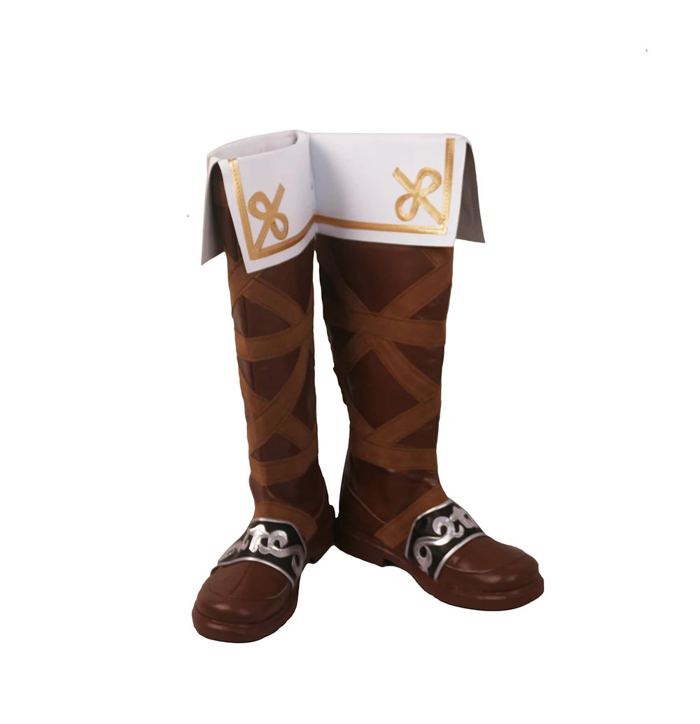 Обувь Marth для косплея пожарная эмблема сапоги коричневая обувь на заказ унисекс