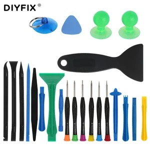 Набор инструментов DIYFIX 23 в 1 для ремонта и открытия ноутбуков, прецизионный Набор отверток для iPhone, MacBook, мобильных телефонов, планшетов, компьютеров, инструмент для разборки