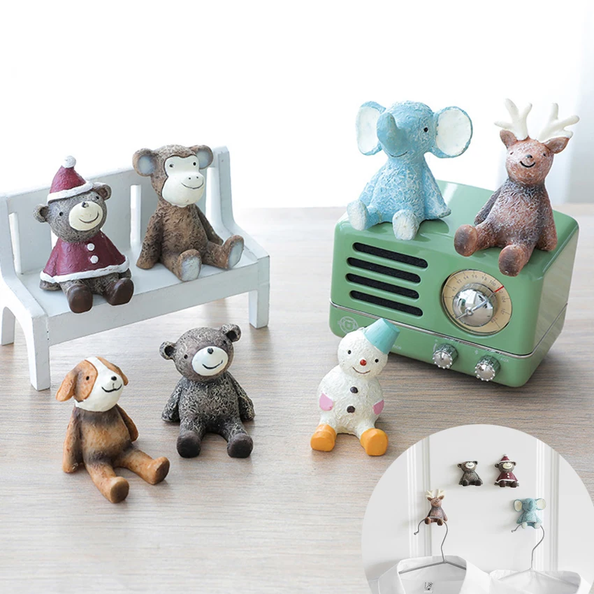 1 предмет Кухня мультфильм животных Стиль смолы шнур питания для хранения стойку