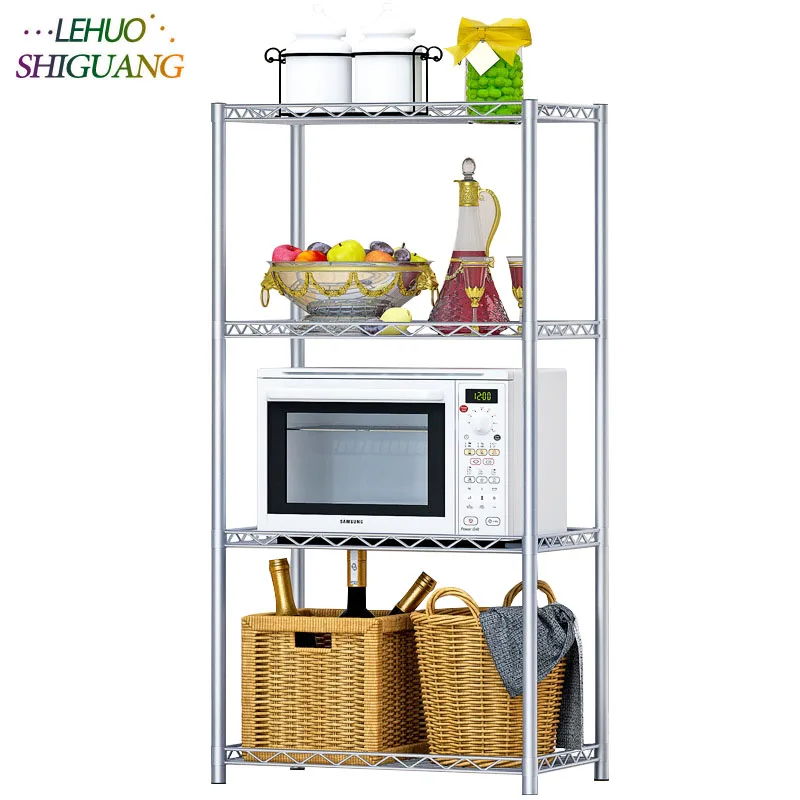 4 слоя Многофункциональный кухонный держатель для хранения Подставка органайзер