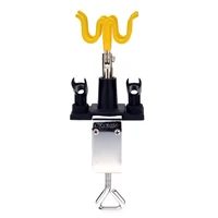 airbrush holder 4 mount stand kit for air brush paint spray gun holding clamp on table bench station airbrush painting tool