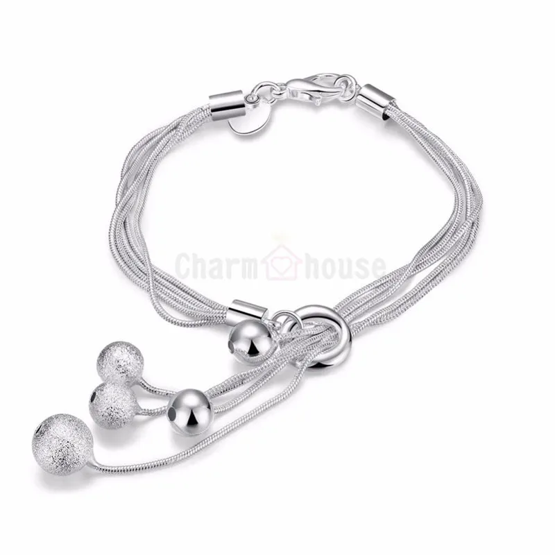 3 шт. свадебные ювелирные украшения в виде змеиной цепи|jewelry sets for women|silver jewelry setbridal