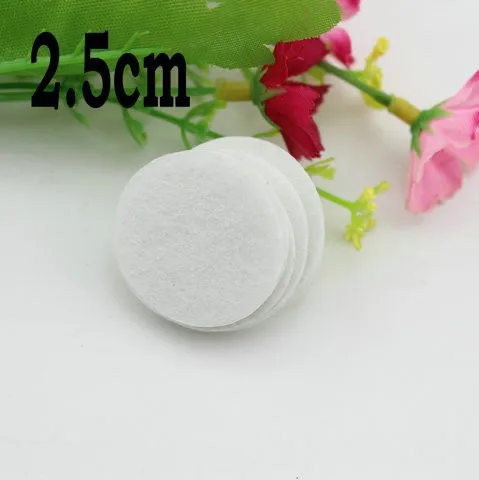 2017 ткань цветок Flatback 2 5 см круглые круги из фетра белый цвет патч войлочная