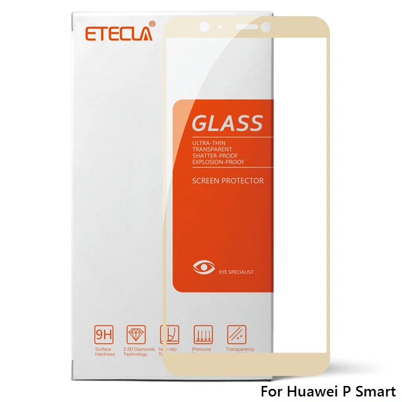 Для Huawei P Smart Glass закаленное стекло для защита экрана 0 26 мм 9h Защитная стеклянная