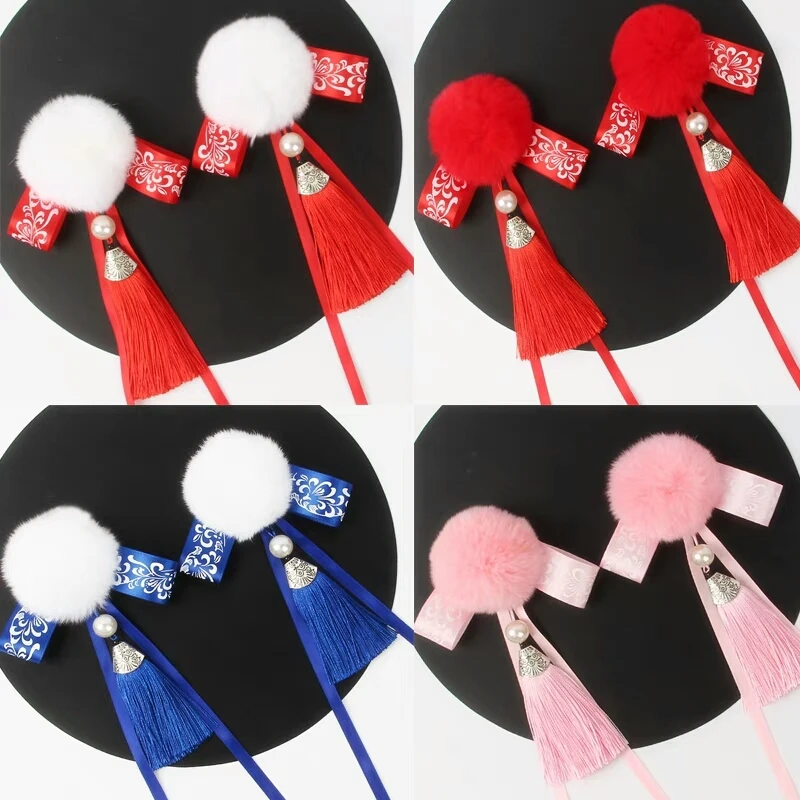 Детские милые заколки для волос в китайском стиле высококачественные с