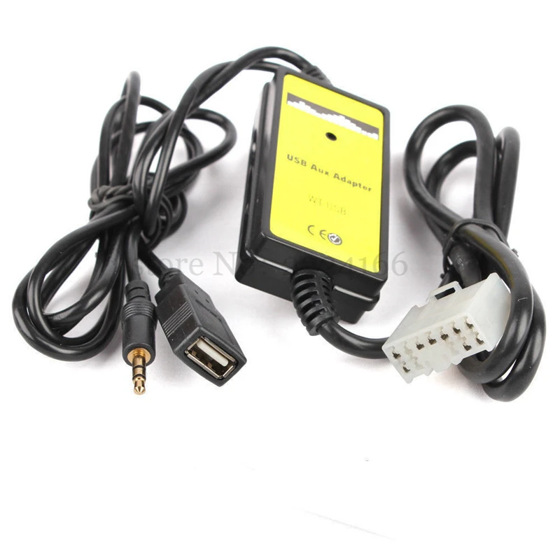 Lonleap New Car USB AUX Adapter Machine Change for Mazda 2 3 5 6 MX-5 RX-8 MPV Interface Styling Kit MP3 Music CD Player - Новая автомобильная USB AUX адаптерная машина для Mazda 2 3 5 6 MX-5 RX-8 MPV Interface Styling Kit MP3 Music CD Player.