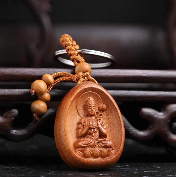 Китайский персиковое дерево резной покровитель Святого зодиака лошадь Bodhisattva