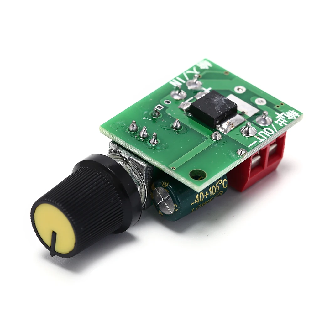 Мини двигатель постоянного тока контроллер скорости ШИМ 3V 6 в 12 В 24 35VDC 90W 5a мотора