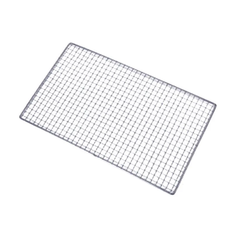Сетки для барбекю 50x35 см 45x30 см 40x25 см, Сменная сетка из нержавеющей стали для барбекю и гриля, уличные сетки для приготовления барбекю, 3 размера