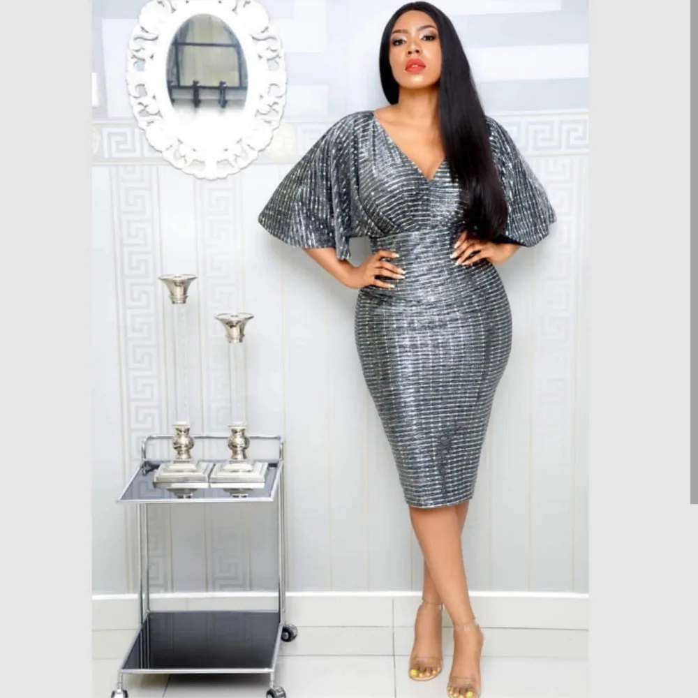 Новое поступление 2019 элегантное модное летнее платье в африканском стиле из