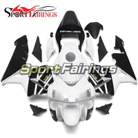 complete white black motorbike fairings for honda cbr600 cbr600rr f5 03 04 year 2003 2004 abs motorcycle fairing kits bodywork