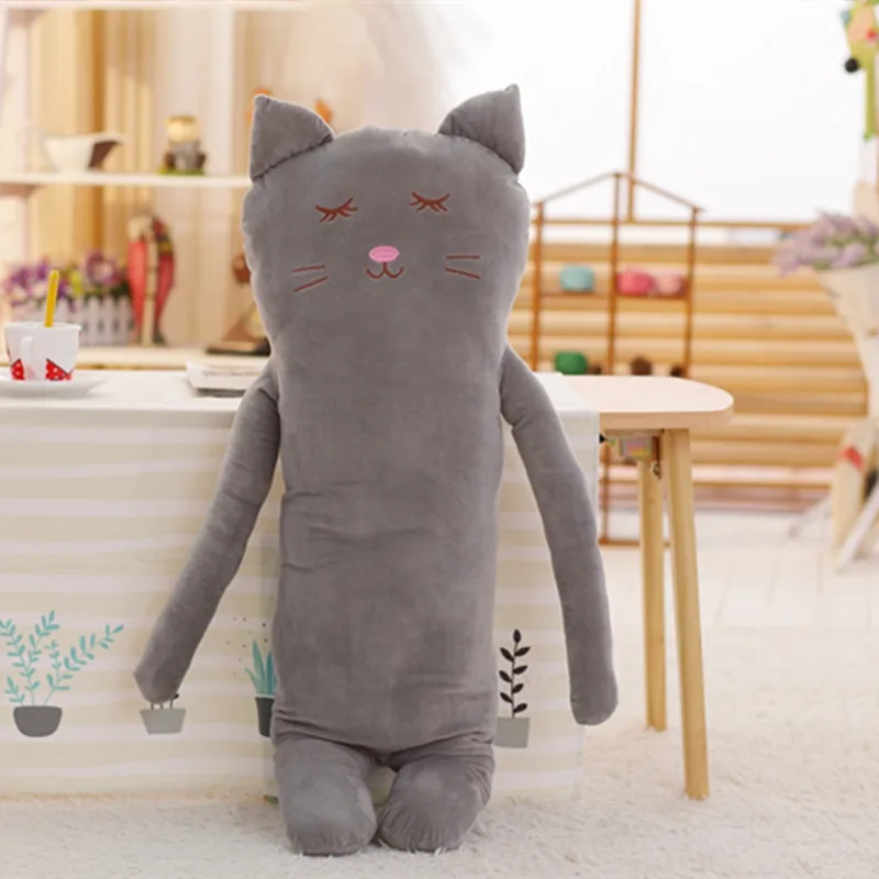 Kawaii аниме Кот Медведь свинья телефон большой мягкий мультфильм Животные Подушка