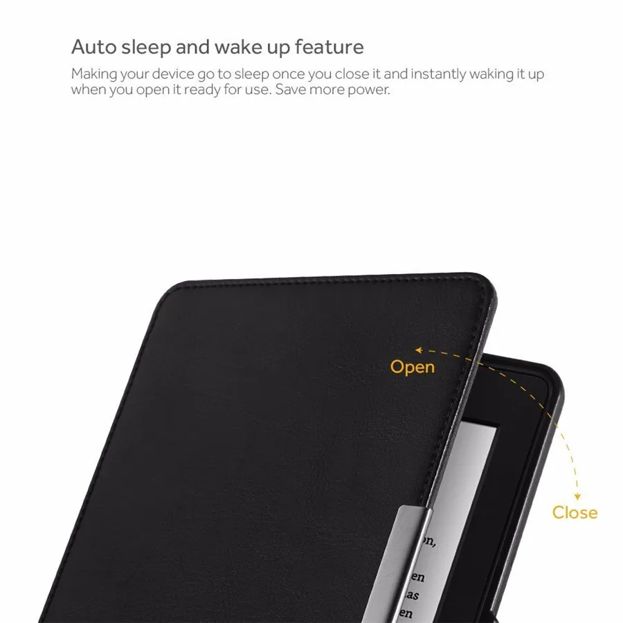 Easyacc Kindle Paperwhite чехол ультратонкий Умный Магнитный из ПУ кожи 1/2/3 смарт для 6