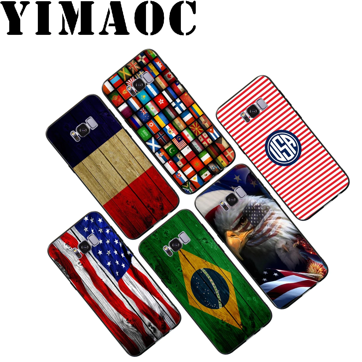 Мягкий чехол YIMAOC для Samsung Galaxy S10 S10e S9 S8 A6 Plus S7 S6 Edge A7 A5 A3 J6 Note 9 8 |