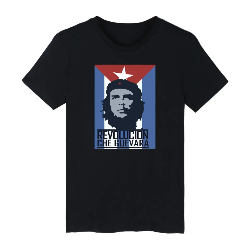 Футболка Che Guevara Hero мужская с принтом тенниска из 100% хлопка короткими рукавами