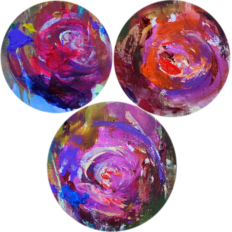 Настенная картина с абстрактными цветами искусство на холсте растение акварель