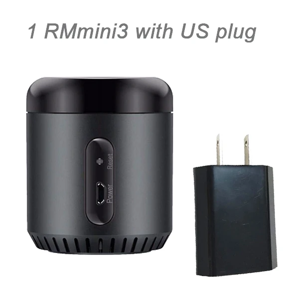 RM Mini 3 US plug Broadlink 3 RM Mini3 Универсальный wifi ИК интеллектуальный пульт дистанционного управления автоматический переключатель совместим с Alexa Google Home умный дом - Комплект: RM Mini 3 US plug