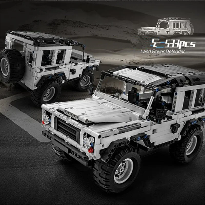 553 шт. серии Technic Defender RC модель внедорожника DIY строительные блоки машины